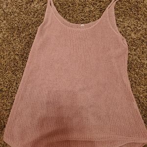 Knitted tank top